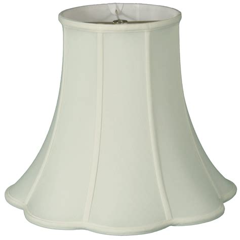 small white bell lamp shade